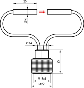 Габариты OFT A4-004P